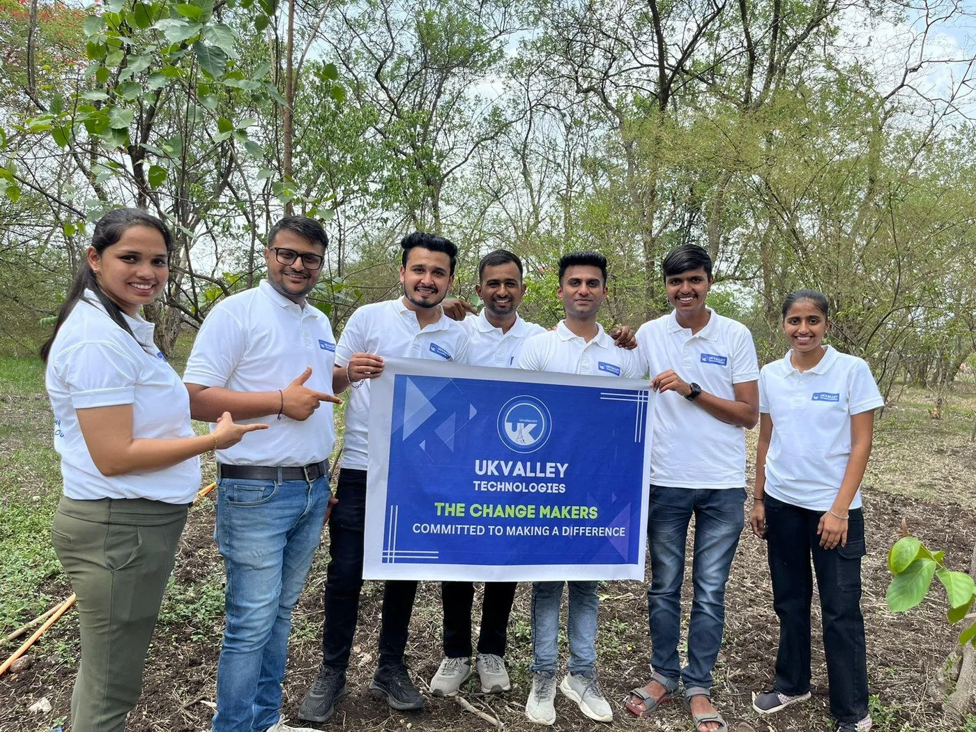 Ukvalley team at a tree plantation drive — photo 3